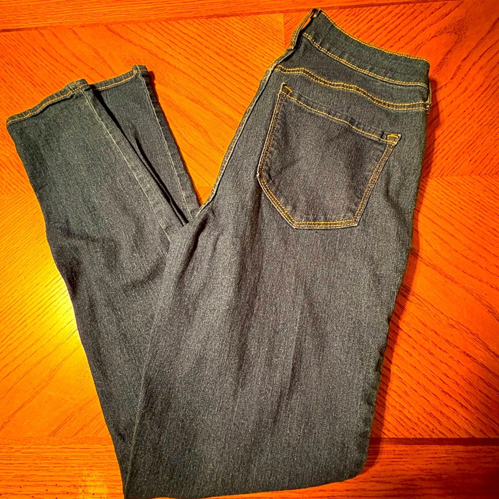 Womens Old Navy Dark Skinny Jeans size 6 Long
